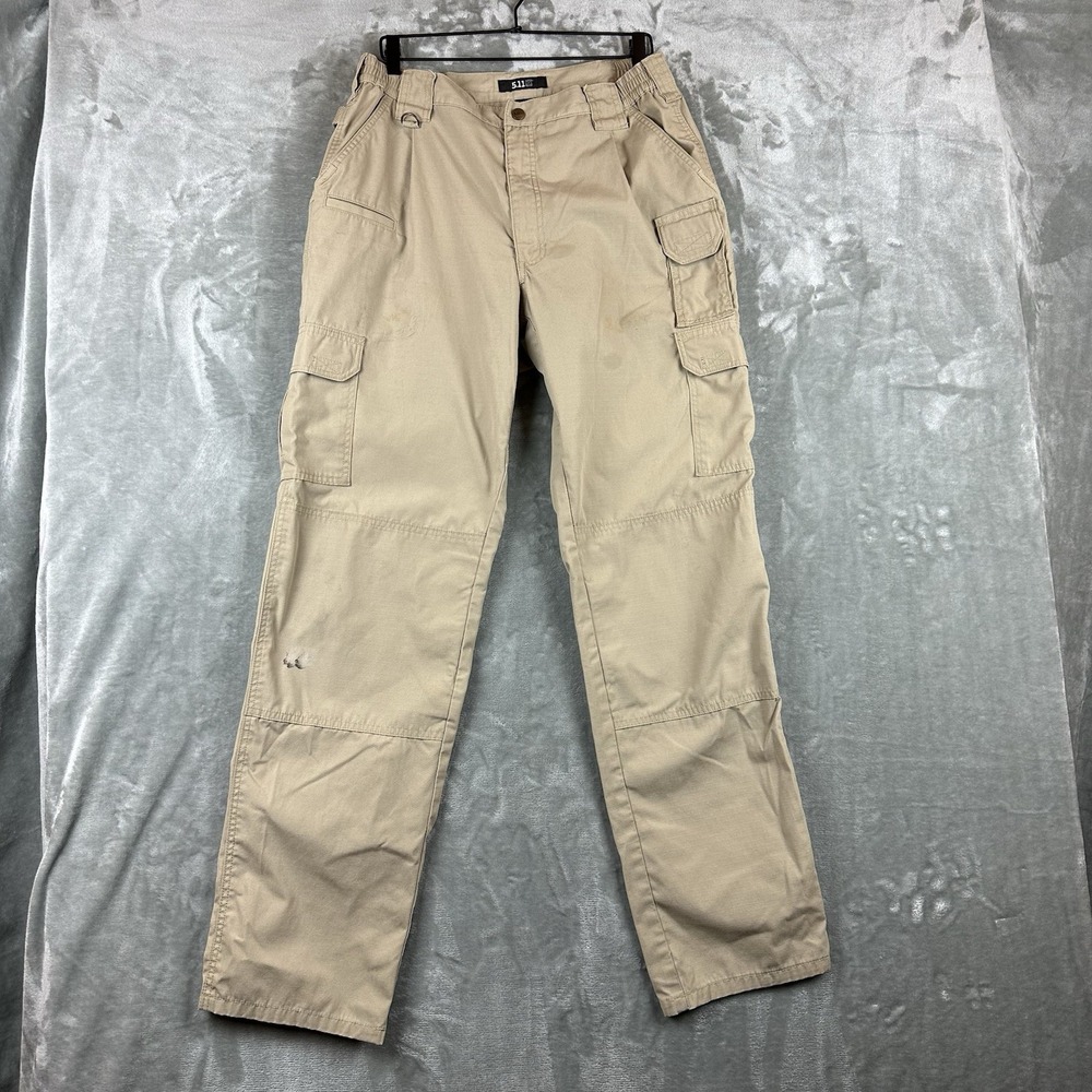 5.11 Tactical Taclite Pro Ripstop Cargo Pants Men's 36x36 Tan Beige